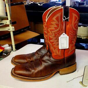 Justin Men's 10.5D Ranch Boots Double Welt with Tech Soles